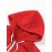 Women's Koi Fish & for Lotus Zip-Up Hoodie Jacket - Dark Green/Red Accents, Front Pockets, Machine Washable Zippered Hooded Sweatshirt for Fall/Winter Casual & Formal Outfits, Winter Wear, Artistic Design, Soft Material, Trend Followers
