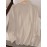 1pc Women'S Long Sleeve Crew Neck Casual Top with 
