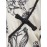Elegant Black & White Floral Chinese-Style Short Dress with Puffed Sleeves - Waist-Cinching, Stand Collar, Perfect for Spring/Summer, Adult Women'S Fashion, Floral Dress | Stand Collar Dress | Puffed Sleeve Dress